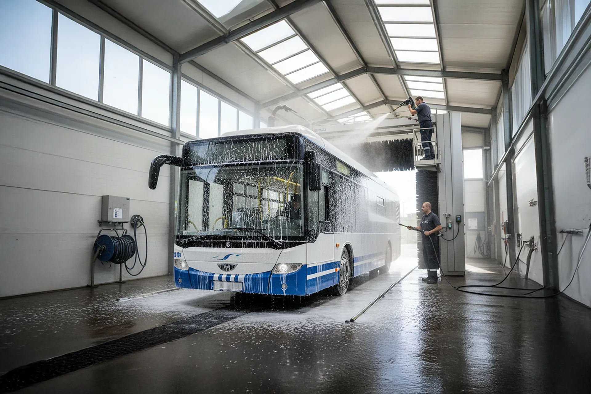 Bus wash