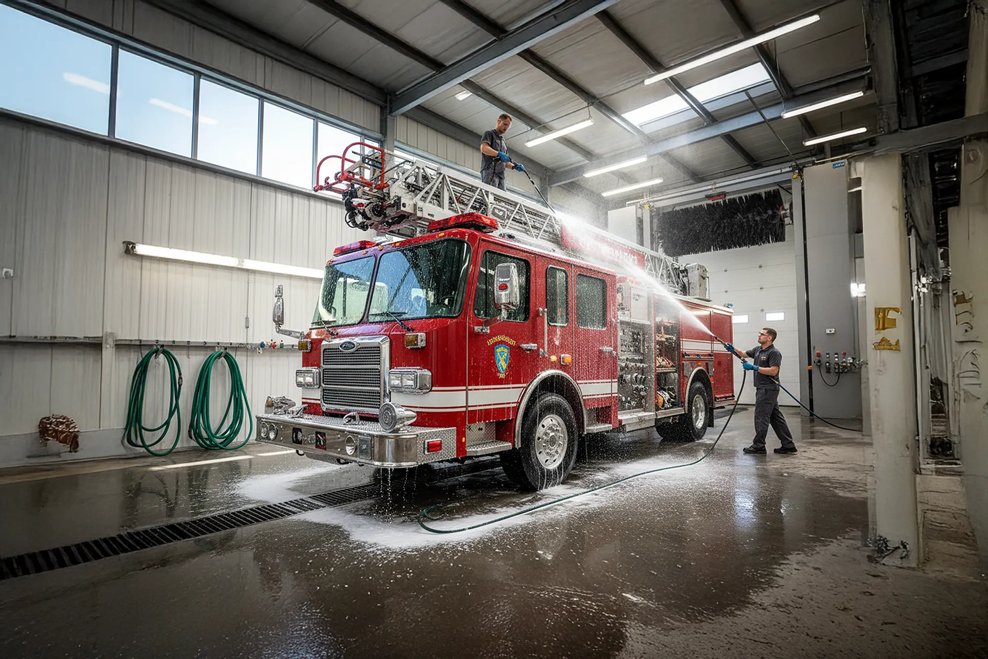 Fire Truck Wash